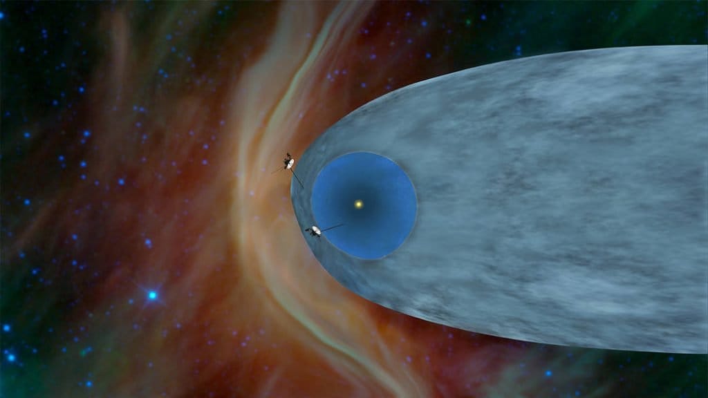 voyager 2 spacecraft heliopause