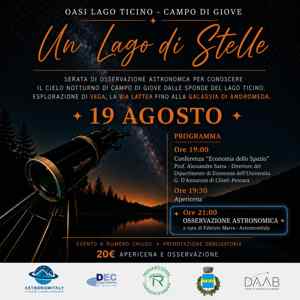Un Lago di Stelle e di Desideri poster - Campo di Giove August 19